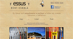 Desktop Screenshot of essussurf.com